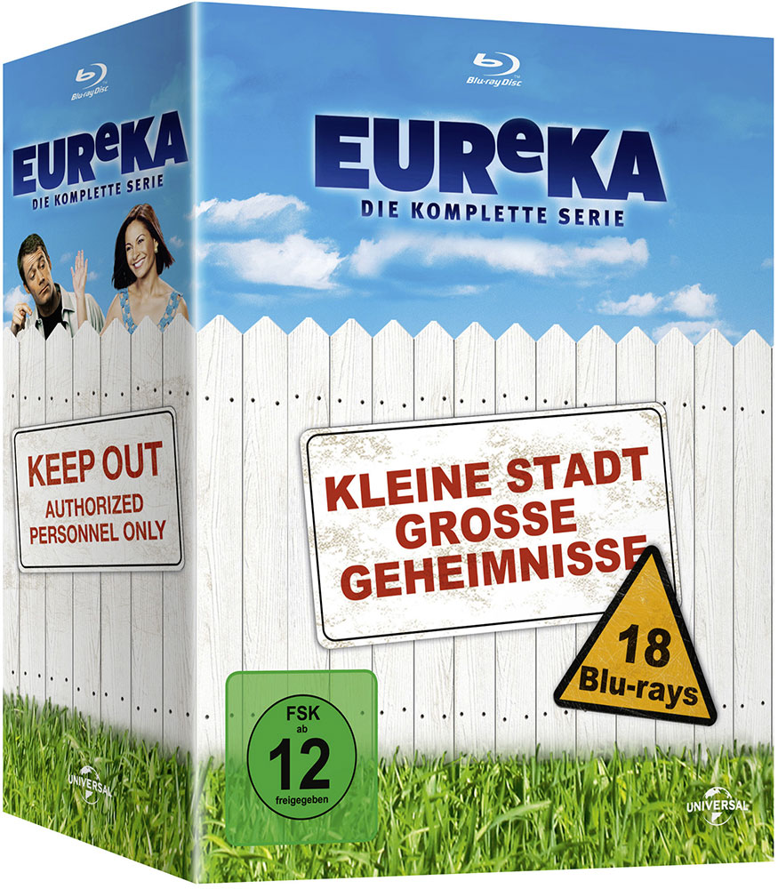 Eureka - Die komplette Serie (Blu-Ray) (18Discs)