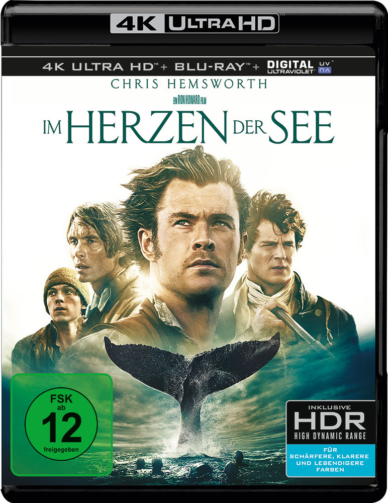 Im Herzen der See (4K UHD+Blu-Ray)