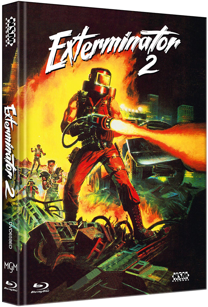 Exterminator 2 (Blu-Ray+DVD) - Cover D - Mediabook - Limited 150 Edition - Uncut Exterminator 2 (Blu-Ray+DVD) - Cover D - Mediabook - Limited 150 Edition - Uncut