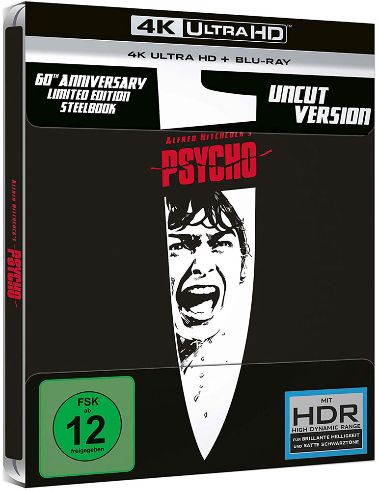 Psycho (4K UHD+Blu-Ray) - Limited SteelBook Edition