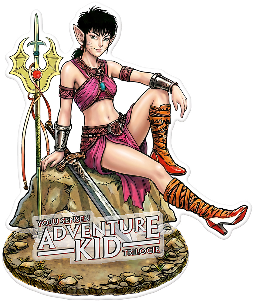 Adventure Kid Trilogie (OmU) (Blu-Ray) - Schuber + 2 Postkarten + Acryl Figur