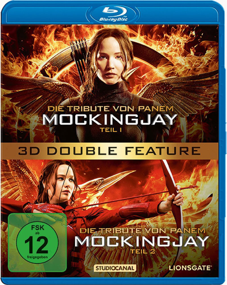 Die Tribute von Panem - Mockingjay 1&2 (Blu-Ray 3D) (2Discs) - Double Feature