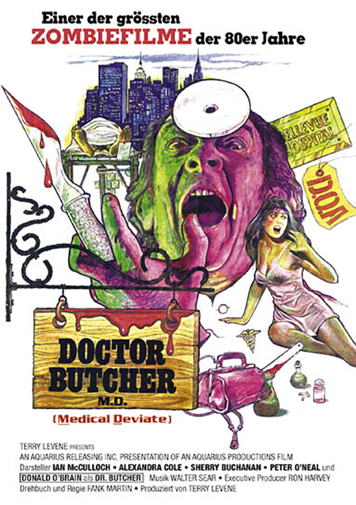 Doctor Butcher, MD (Zombie Holocaust) - Uncut - Limitierte kleine Hartbox
