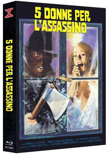 5 Donne per l´Assassino (Day Killer - Pulsschlag des Todes) (Blu-Ray+DVD) - Cover B - Mediabook - Limited 444 Edition - Eurocult Collection #83 5 Donne per l´Assassino (Day Killer - Pulsschlag des Todes) (Blu-Ray+DVD) - Cover B - Mediabook - Limited 444 Edition - Eurocult Collection #83