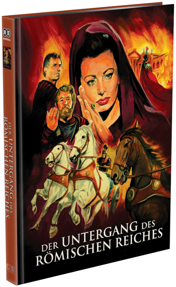 Der Untergang des römischen Reiches - Cover A - Mediabook (Blu-Ray+DVD) - Limited 500 Edition