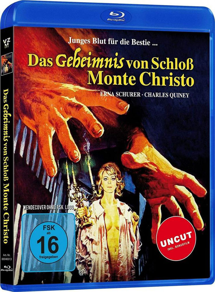 Das Geheimnis von Schloss Monte Christo (Blu-Ray) - Uncut
