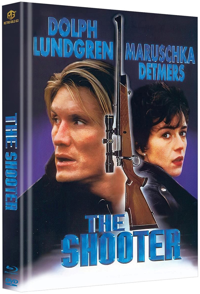 The Shooter - Cover B - Mediabook (Blu-Ray+DVD) - Limited 222 Edition