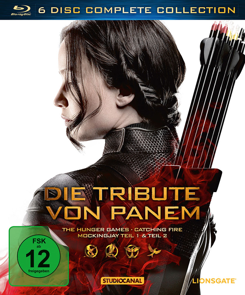 Die Tribute von Panem - Complete Collection (Blu-Ray) (6Discs)