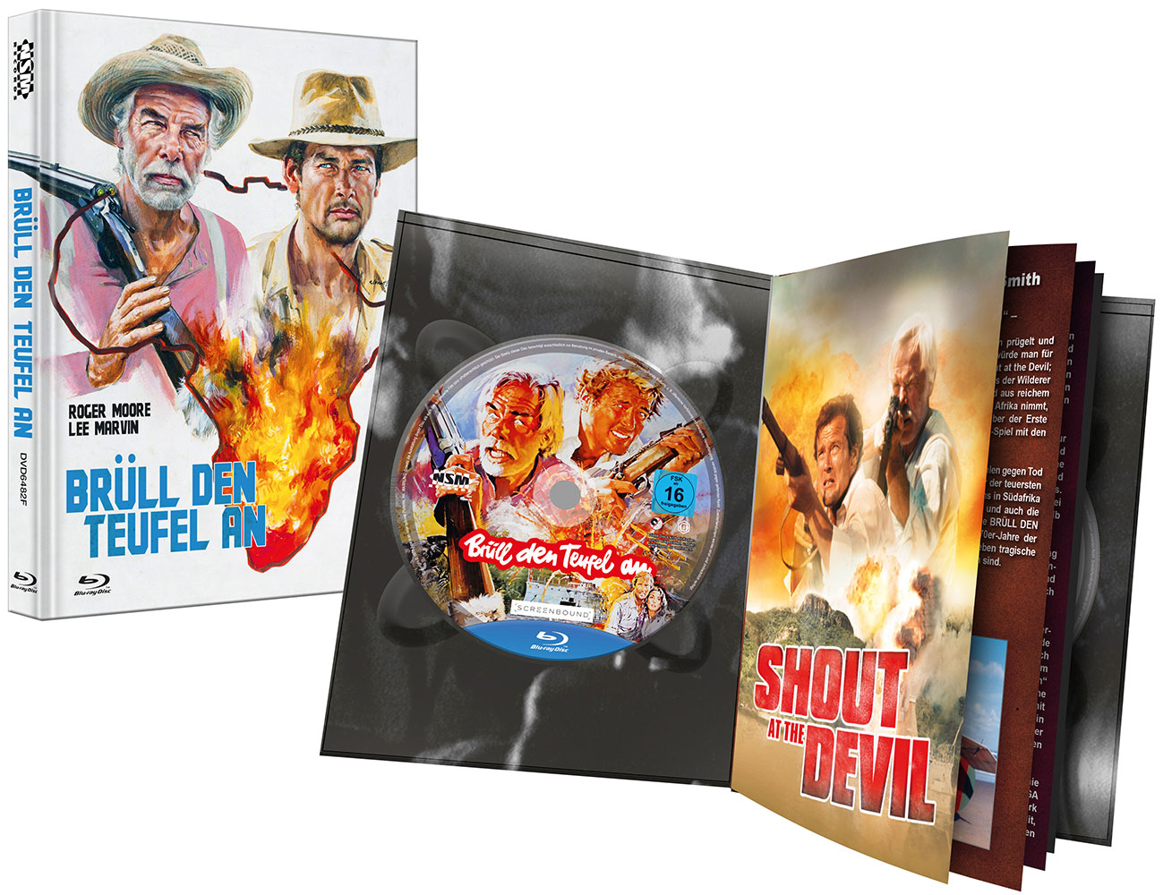 Brüll den Teufel an (Blu-Ray+DVD) - Cover F - Mediabook - Limited 99 Edition Brüll den Teufel an (Blu-Ray+DVD) - Cover F - Mediabook - Limited 99 Edition