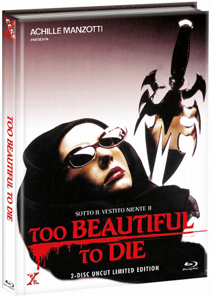 Too Beautiful To Die (Sotto il vestitio niente 2) (Blu-Ray+DVD) - Cover A - Mediabook - Limited 333 Edition