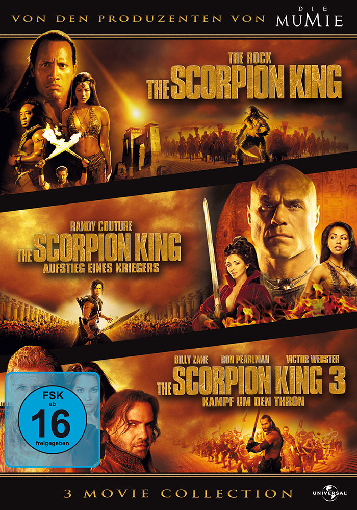 The Scorpion King - 1-3 (3DVD)