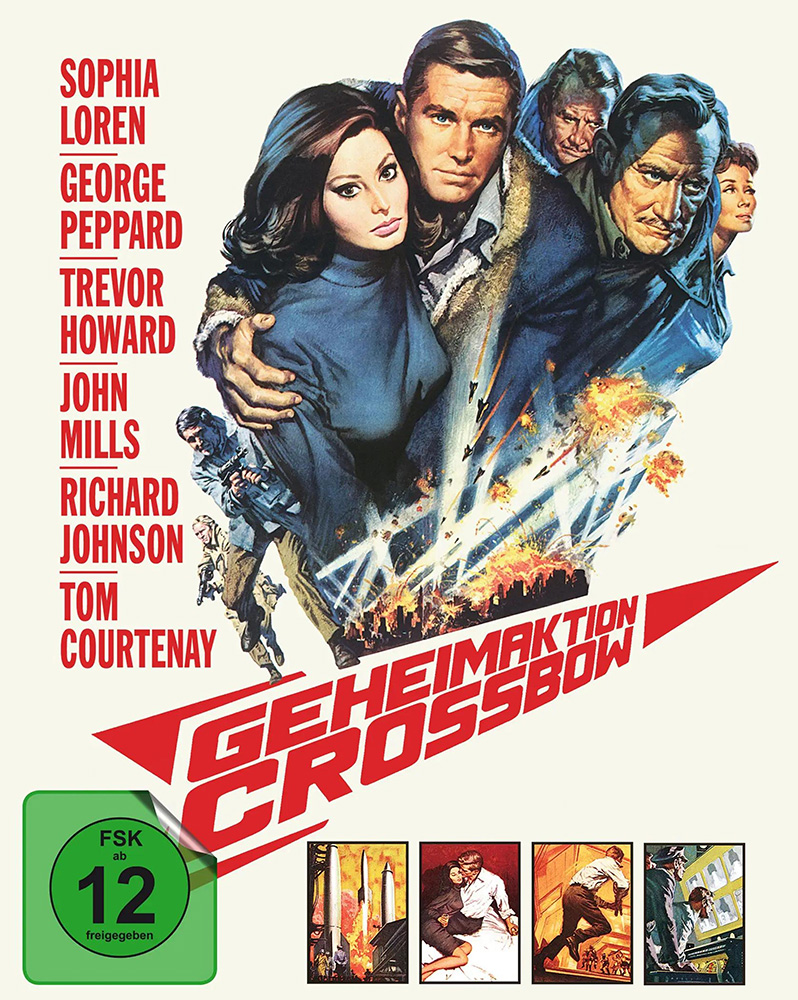 Geheimaktion Crossbow (Blu-Ray+DVD) - Mediabook - Limited Edition