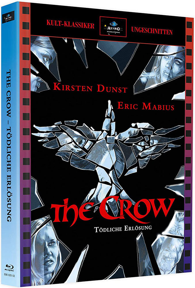 The Crow 3 - Tödliche Erlösung (2Blu-Ray) - Cover A - Mediabook - Limited 250 Edition + Bonusfilm