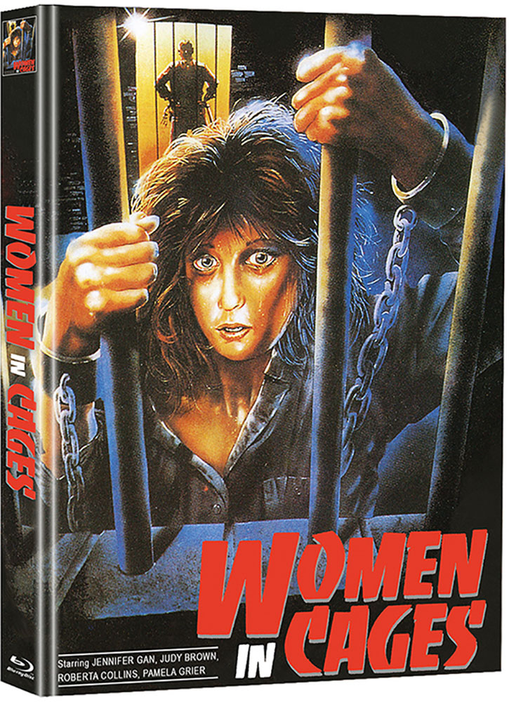Frauen hinter Zuchthausmauern (Women In Cages) (Blu-Ray) (2Discs) - Cover B - Mediabook - Limited 111 Edition Frauen hinter Zuchthausmauern (Women In Cages) (Blu-Ray) (2Discs) - Cover B - Mediabook - Limited 111 Edition