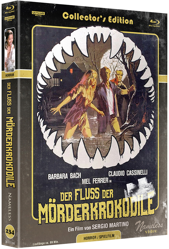 Der Fluss der Mörderkrokodile (4K UHD+Blu-Ray) - Cover C - Mediabook - Limited 555 Edition