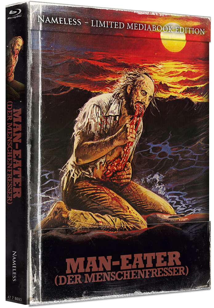 Man-Eater - Der Menschenfresser (Blu-Ray) (2Discs) - Cover D - Mediabook (Wattiert) - Limited 500 Edition Man-Eater - Der Menschenfresser (Blu-Ray) (2Discs) - Cover D - Mediabook (Wattiert) - Limited 500 Edition