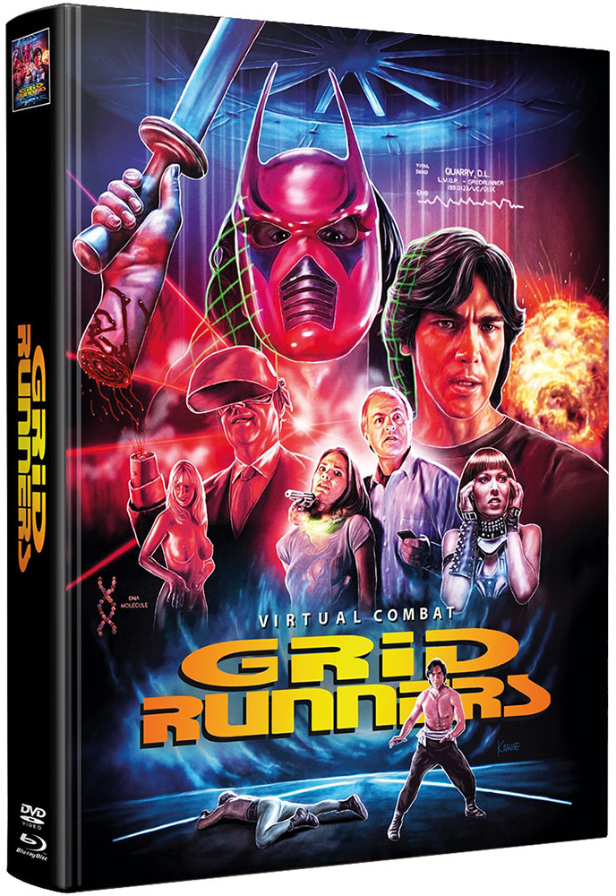 Grid Runners - Mediabook (Wattiert) (Blu-Ray+DVD) - Limited 222 Edition