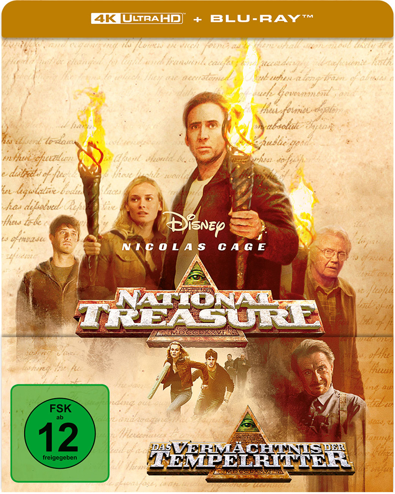 Das Vermächtnis der Tempelritter (4K UHD+Blu-Ray) - SteelBook - Limited Edition