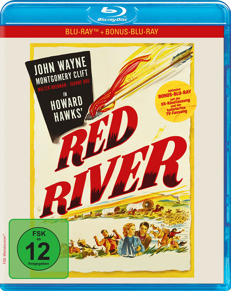 Red River - Panik am roten Fluss (s/w) (Blu-Ray) (2Discs)