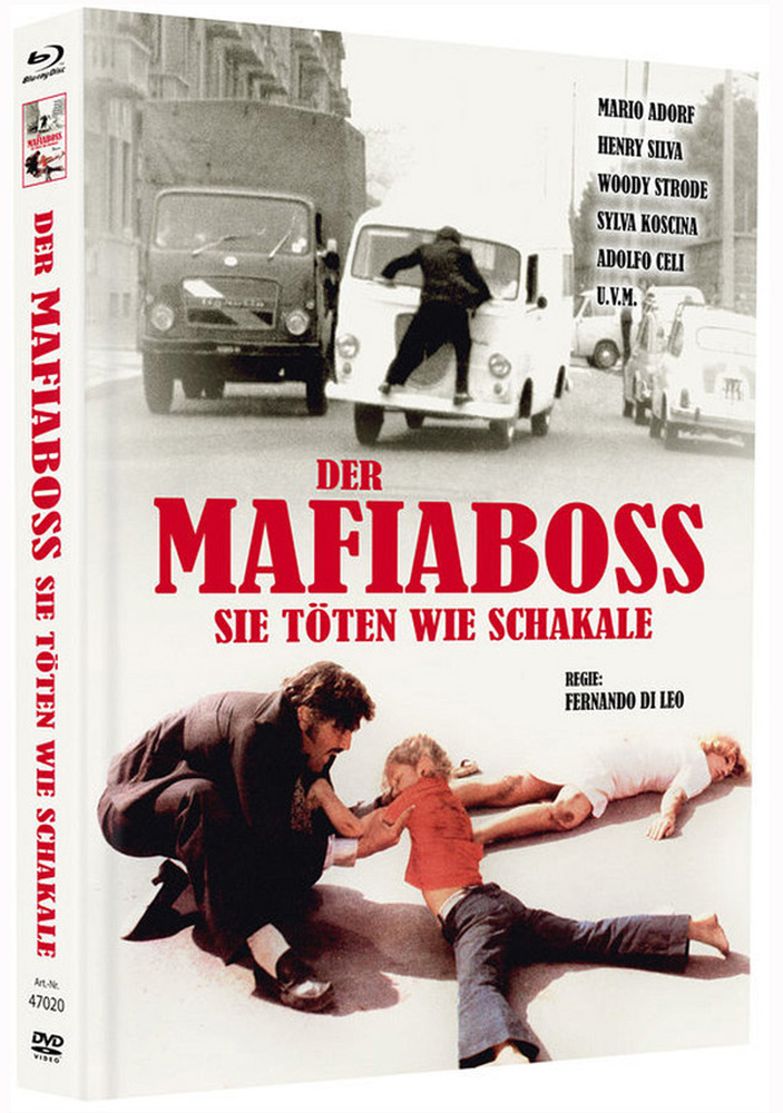 Der Mafiaboss - Sie töten wie Schakale (Blu-Ray+DVD) - Cover A - Mediabook - Limited 333 Edition