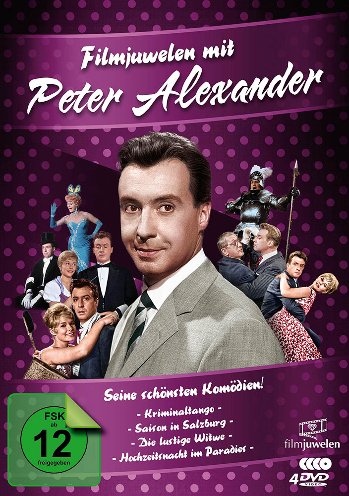 Filmjuwelen mit Peter Alexander (4DVD) Filmjuwelen mit Peter Alexander (4DVD)
