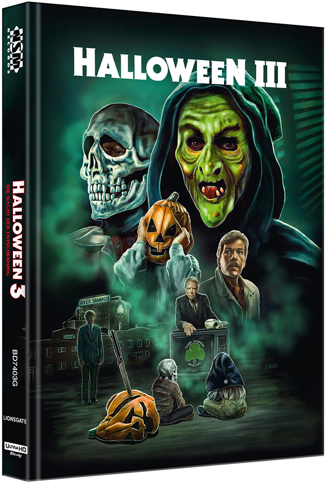 Halloween 3 (4K UHD+Blu-Ray) - Cover G - Mediabook - Limited 1111 Edition - Uncut