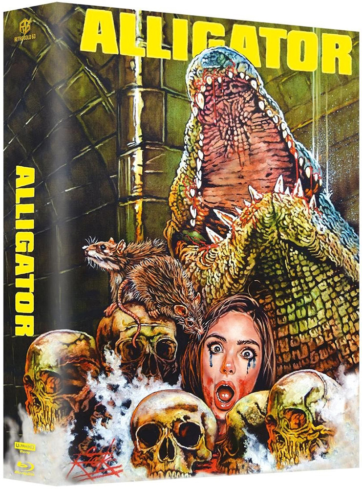 Der Horror Alligator (4K UHD+Blu-Ray) - Cover A - Mega Mediabook - Limited 250 Edition Der Horror Alligator (4K UHD+Blu-Ray) - Cover A - Mega Mediabook - Limited 250 Edition