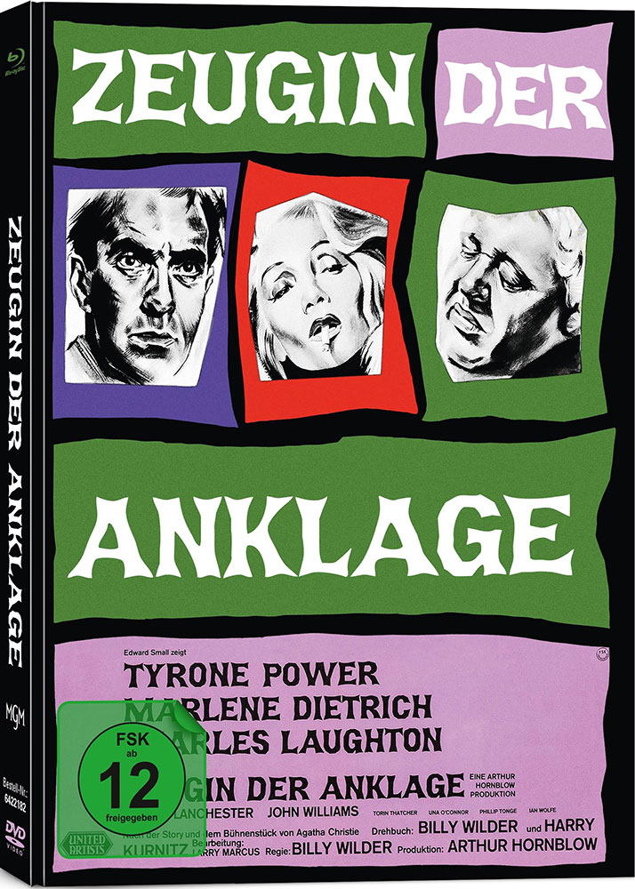 Zeugin der Anklage (s/w) (Blu-Ray+DVD) - Limited Mediabook Edition Zeugin der Anklage (s/w) (Blu-Ray+DVD) - Limited Mediabook Edition