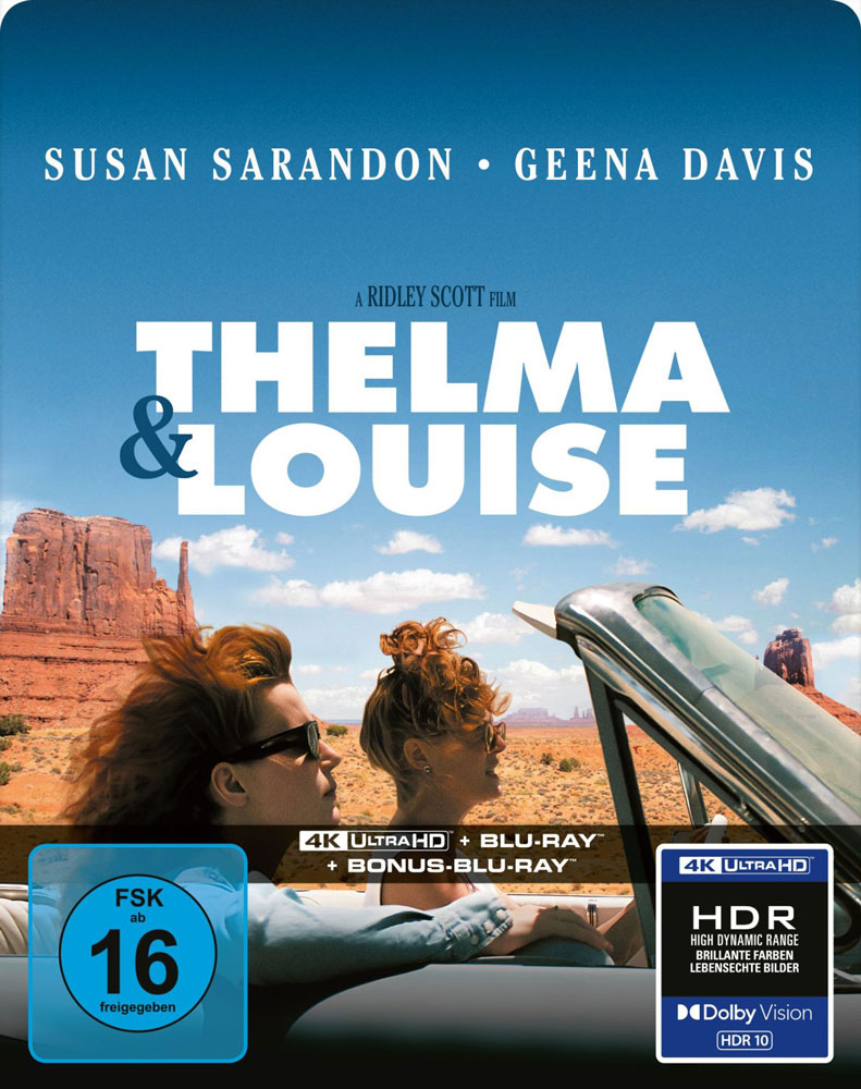 Thelma & Louise (4K UHD+Blu-ray) (3Discs) - Limited SteelBook Edition Thelma & Louise (4K UHD+Blu-ray) (3Discs) - Limited SteelBook Edition