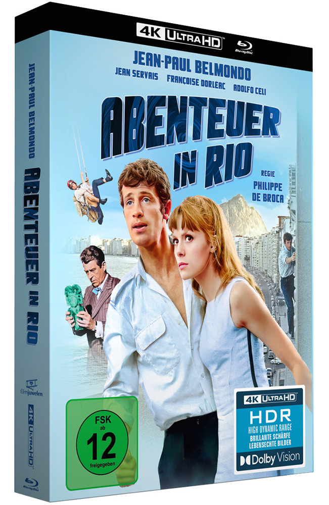 Abenteuer in Rio (4K UHD+Blu-Ray) - Mediabook - Limited Edition Abenteuer in Rio (4K UHD+Blu-Ray) - Mediabook - Limited Edition