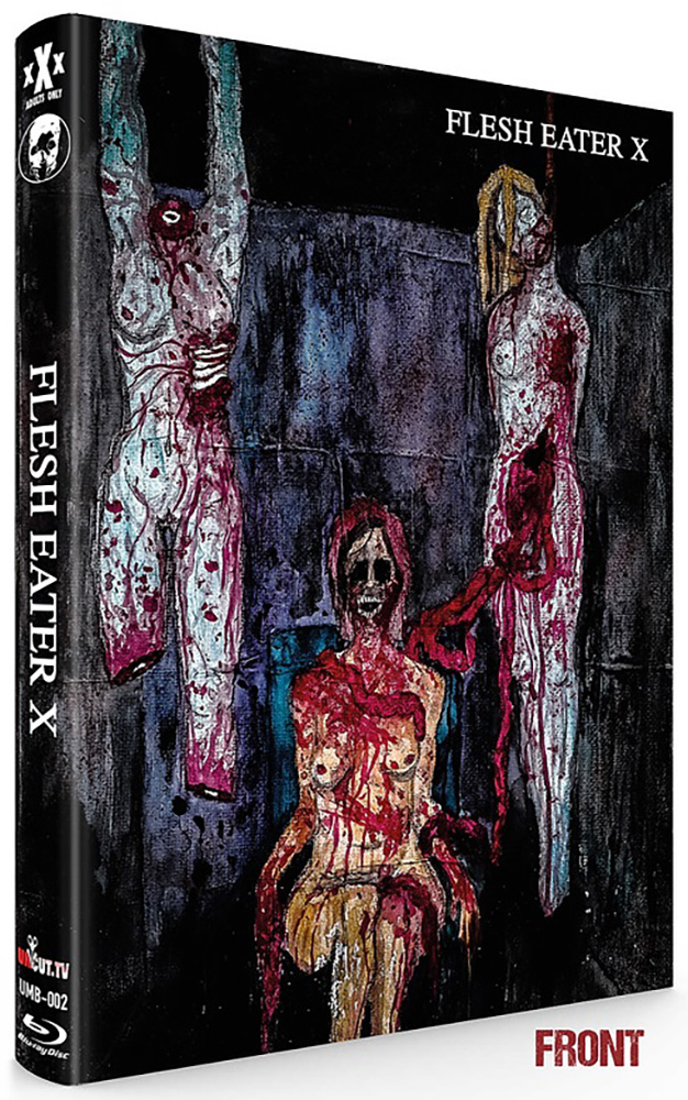 Flesh Eater X (Blu-Ray) - Cover A - Mediabook - Limited 123 Edition Flesh Eater X (Blu-Ray) - Cover A - Mediabook - Limited 123 Edition