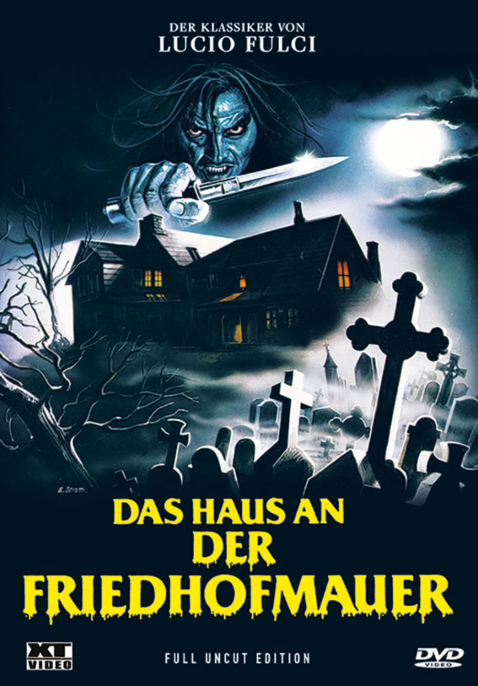 Das Haus an der Friedhofmauer (Restaurierte Fassung) - Cover A - Uncut - kleine Hartbox Das Haus an der Friedhofmauer (Restaurierte Fassung) - Cover A - Uncut - kleine Hartbox
