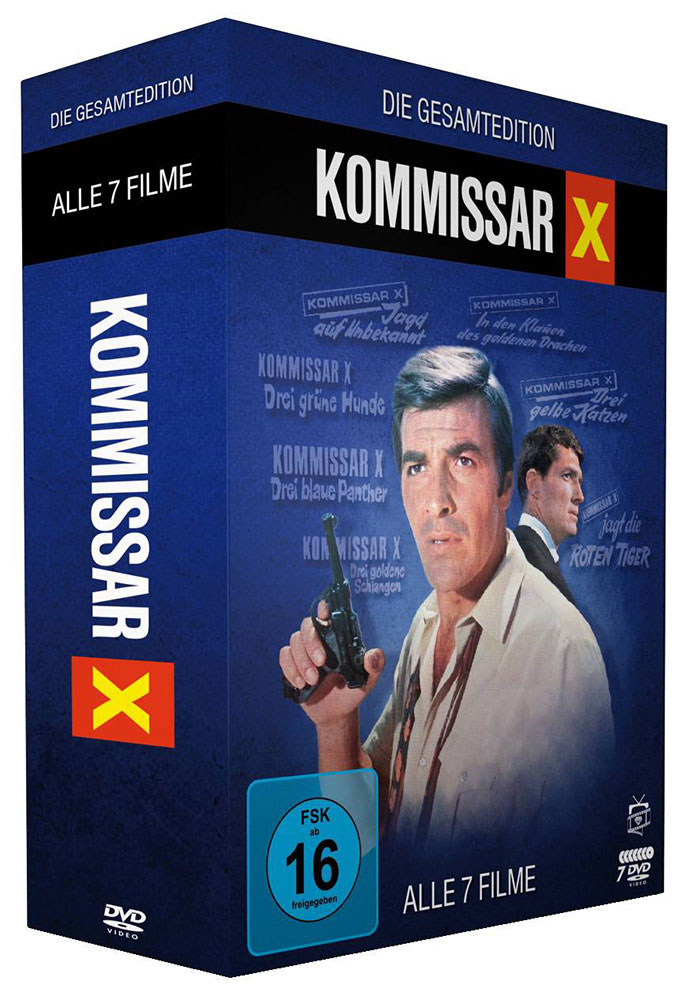 Kommissar X - Die Gesamtedition (7 Filme) (7DVD) Kommissar X - Die Gesamtedition (7 Filme) (7DVD)