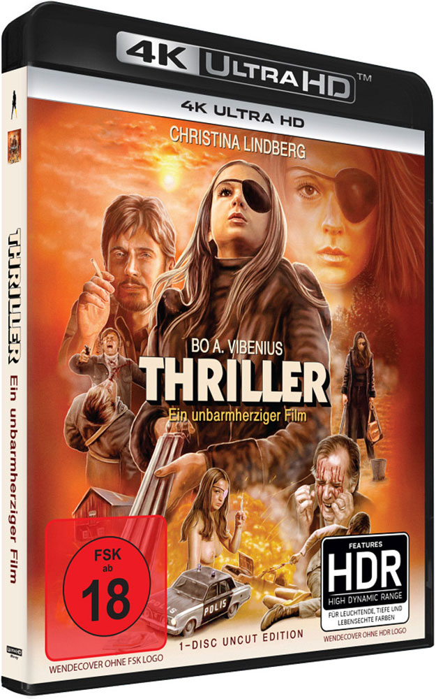 Thriller - Ein unbarmherziger Film (4K UHD) (2Discs) - Limited 500 Edition Thriller - Ein unbarmherziger Film (4K UHD) (2Discs) - Limited 500 Edition