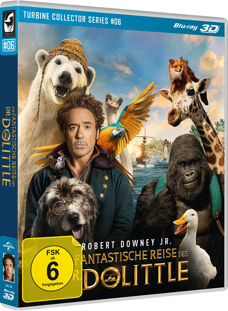 Die fantastische Reise des Dr. Dolittle (Blu-Ray 3D) - Turbine Collector Series #06