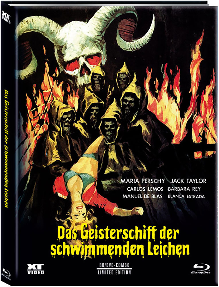 Das Geisterschiff der schwimmenden Leichen (BD+DVD) - Cover B - Mediabook - Limited 666 Edition