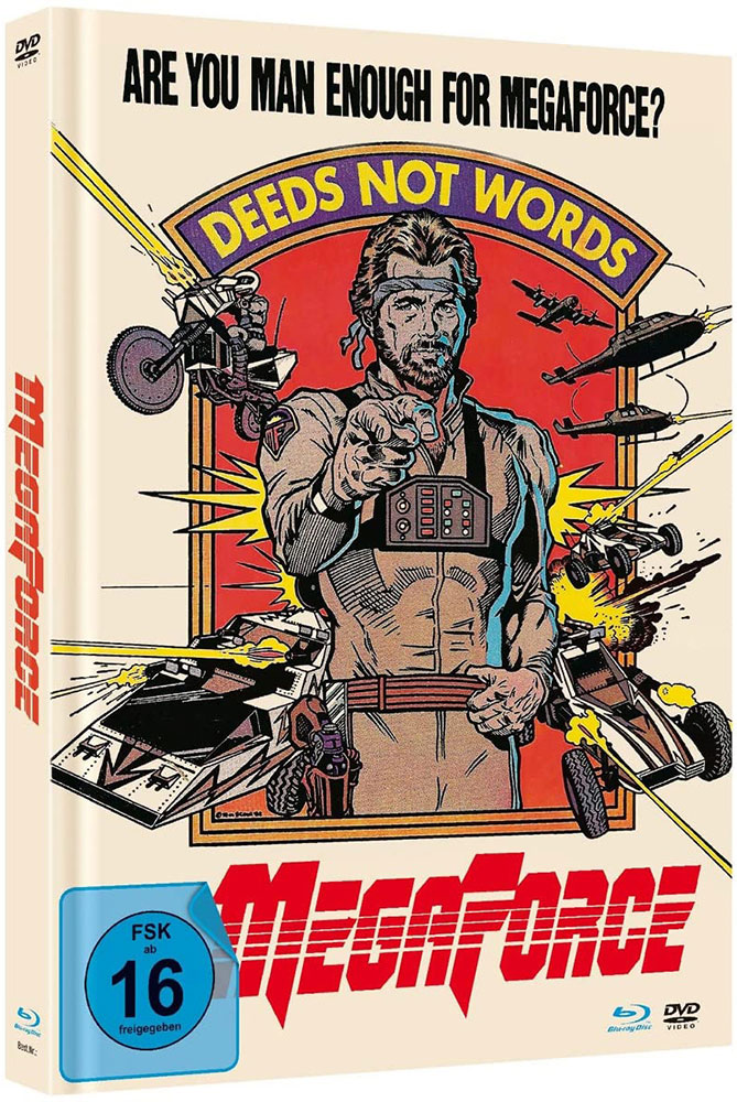 Megaforce - Cover C - Mediabook (Blu-Ray+DVD) - Limited Edition - Uncut Megaforce - Cover C - Mediabook (Blu-Ray+DVD) - Limited Edition - Uncut