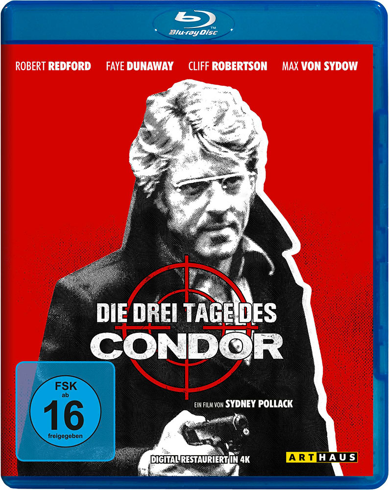 Die Drei Tage des Condor (Blu-Ray) - 4K Remastered
