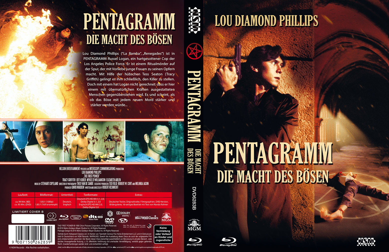 Pentagramm - Die Macht des Bösen (Blu-Ray+DVD) - Cover B - Mediabook - Uncut - Limited 333 Edition Pentagramm - Die Macht des Bösen (Blu-Ray+DVD) - Cover B - Mediabook - Uncut - Limited 333 Edition