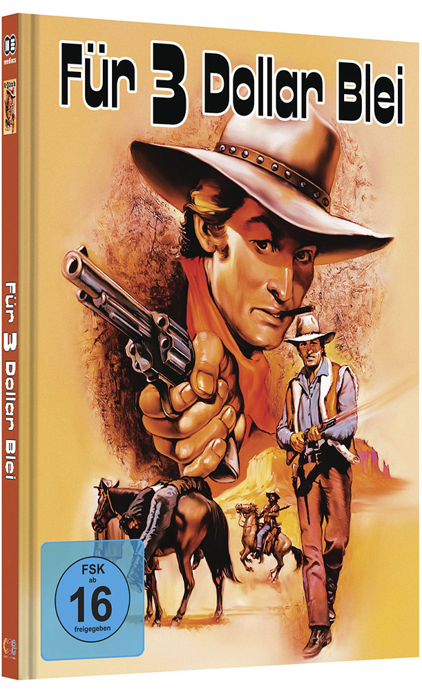 Für drei Dollar Blei - Cover B - Mediabook (Blu-Ray+DVD) - Limited Edition