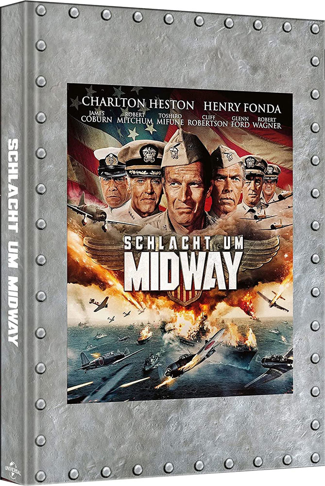 Schlacht um Midway - Cover C - Mediabook (Blu-Ray+DVD) - Limited 333 Edition Schlacht um Midway - Cover C - Mediabook (Blu-Ray+DVD) - Limited 333 Edition