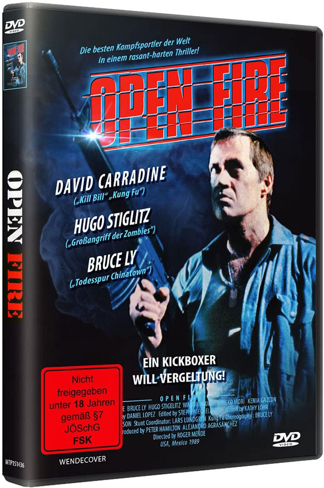 Open Fire - Ein Kickboxer will Vergeltung - Cover B - Uncut