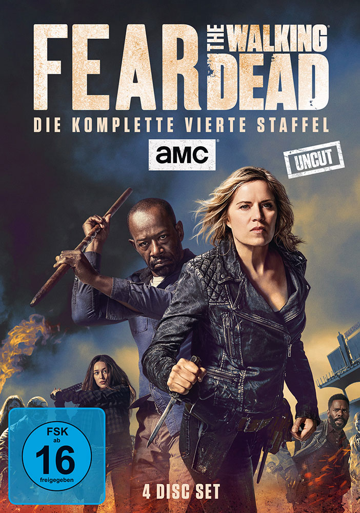 Fear The Walking Dead - Staffel 4 (4DVD) - Uncut
