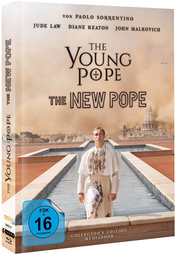 The Young Pope / The New Pope (Blu-Ray) (5Discs) - Limited Mediabook Edition