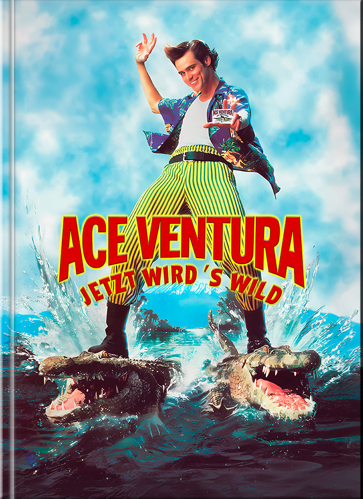Ace Ventura 2 - Jetzt wird's wild (Blu-Ray+DVD) - Cover D - Mediabook - Limited 222 Edition Ace Ventura 2 - Jetzt wird's wild (Blu-Ray+DVD) - Cover D - Mediabook - Limited 222 Edition