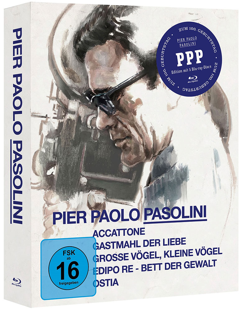 Pier Paolo Pasolini Collection (Blu-Ray) (5Discs) - Digipak im Schuber Pier Paolo Pasolini Collection (Blu-Ray) (5Discs) - Digipak im Schuber