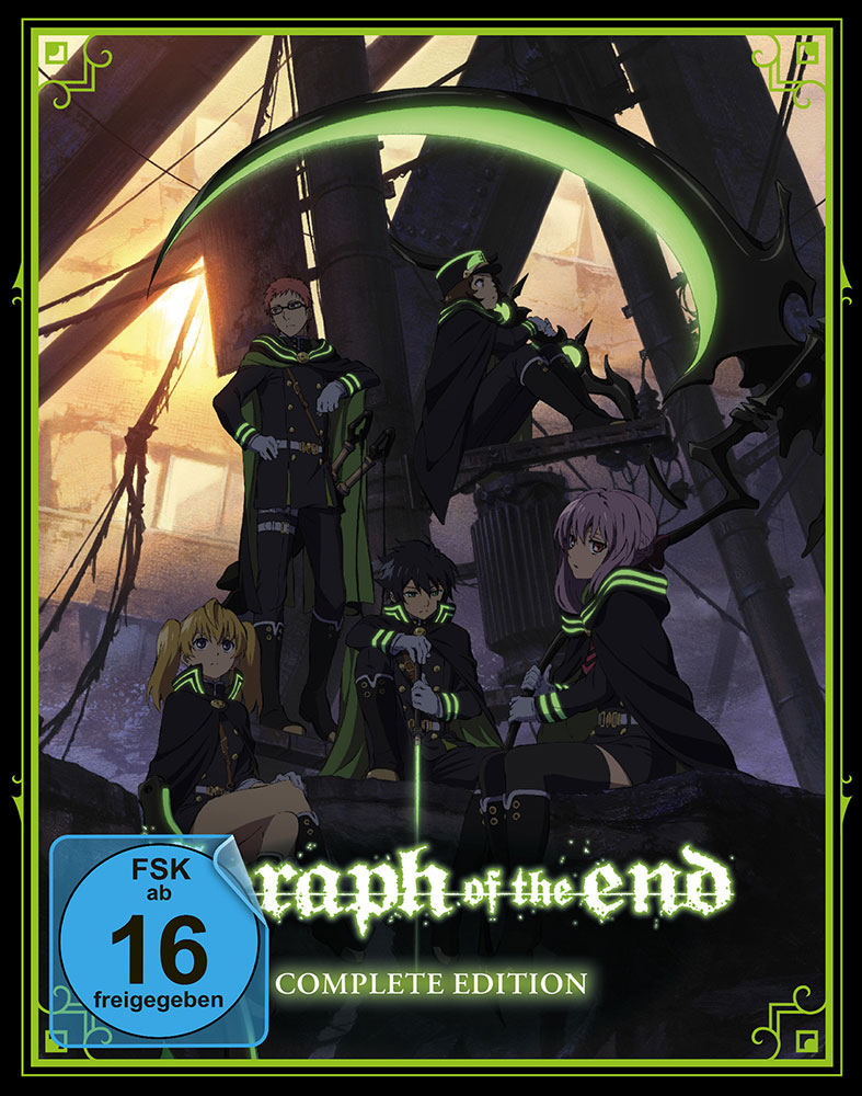 Seraph of the End - Die komplette Serie (Episode 1-24) (Blu-Ray) (4Discs) Seraph of the End - Die komplette Serie (Episode 1-24) (Blu-Ray) (4Discs)