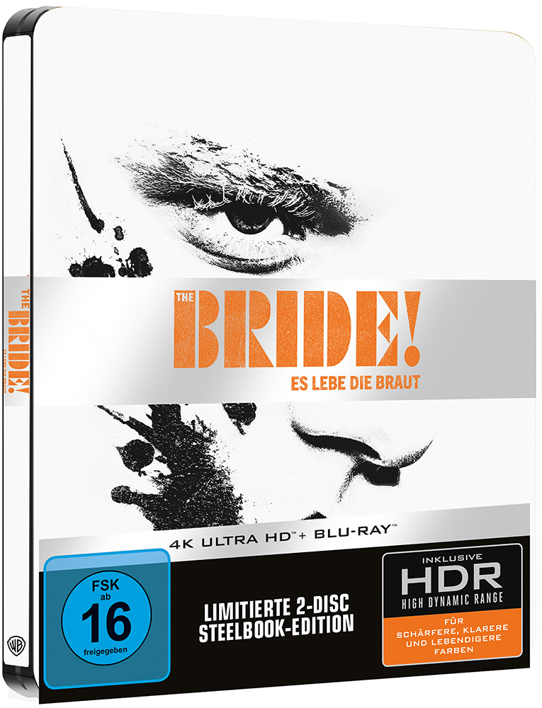 The Bride! - Es lebe die Braut (4K UHD+Blu-Ray) - Limited SteelBook Edition