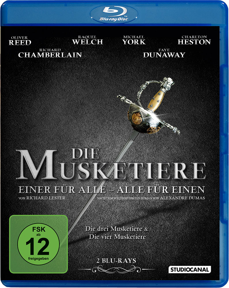 Die Musketiere - Einer für alle - alle für einen (Blu-Ray) (2Discs) (Die drei Musketiere & Die vier Musketiere)