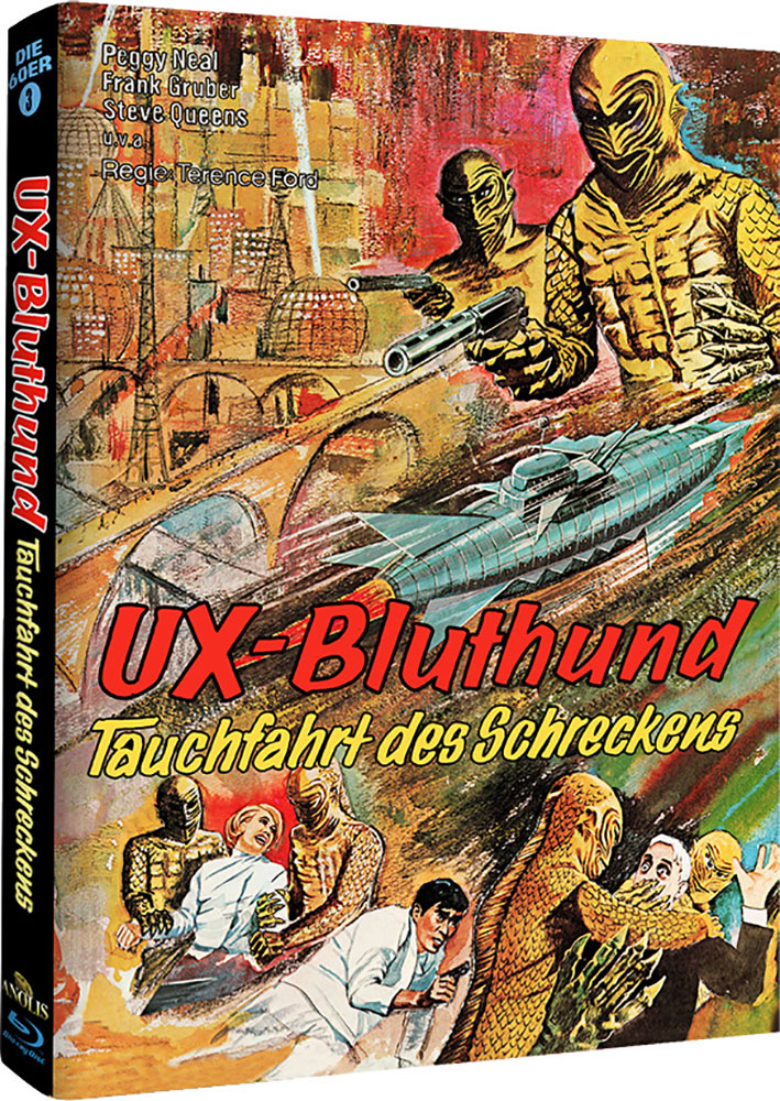 UX-Bluthund - Tauchfahrt des Schreckens (Blu-Ray) - Cover C - Mediabook - Limited Edition